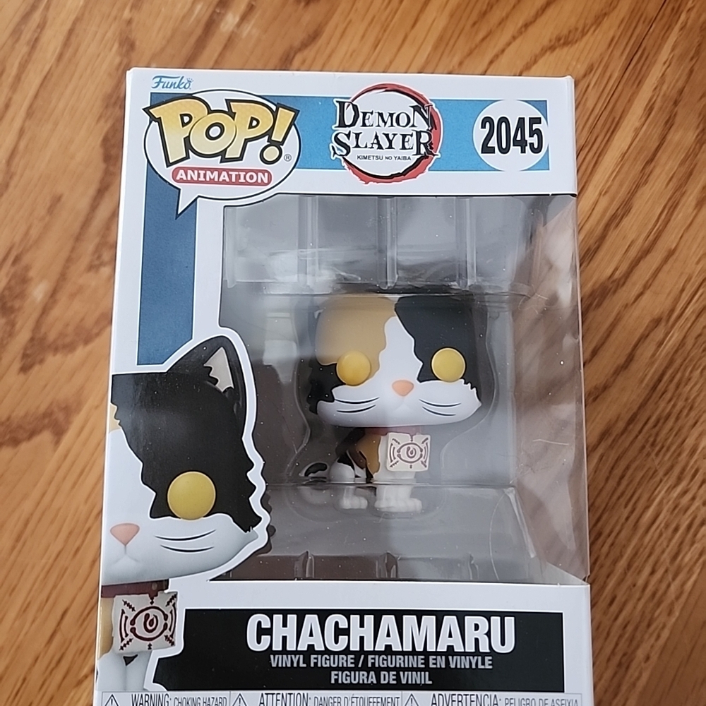Funko Pop! Animation Chachamaru Figure - Black, White, Yellow